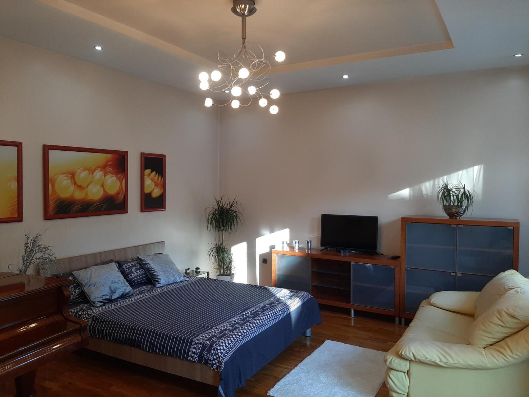 Dr Apartment Novi Sad Oda fotoğraf